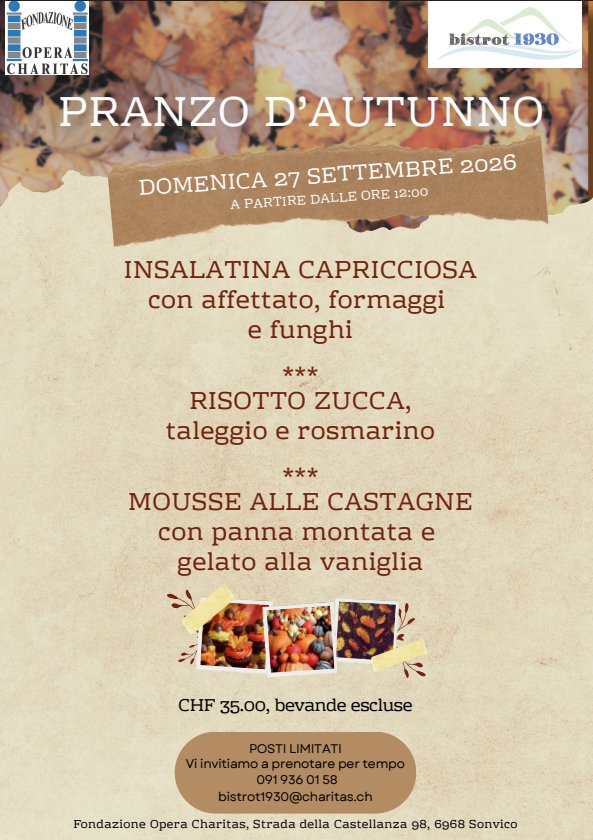 Pranzo d'autunno